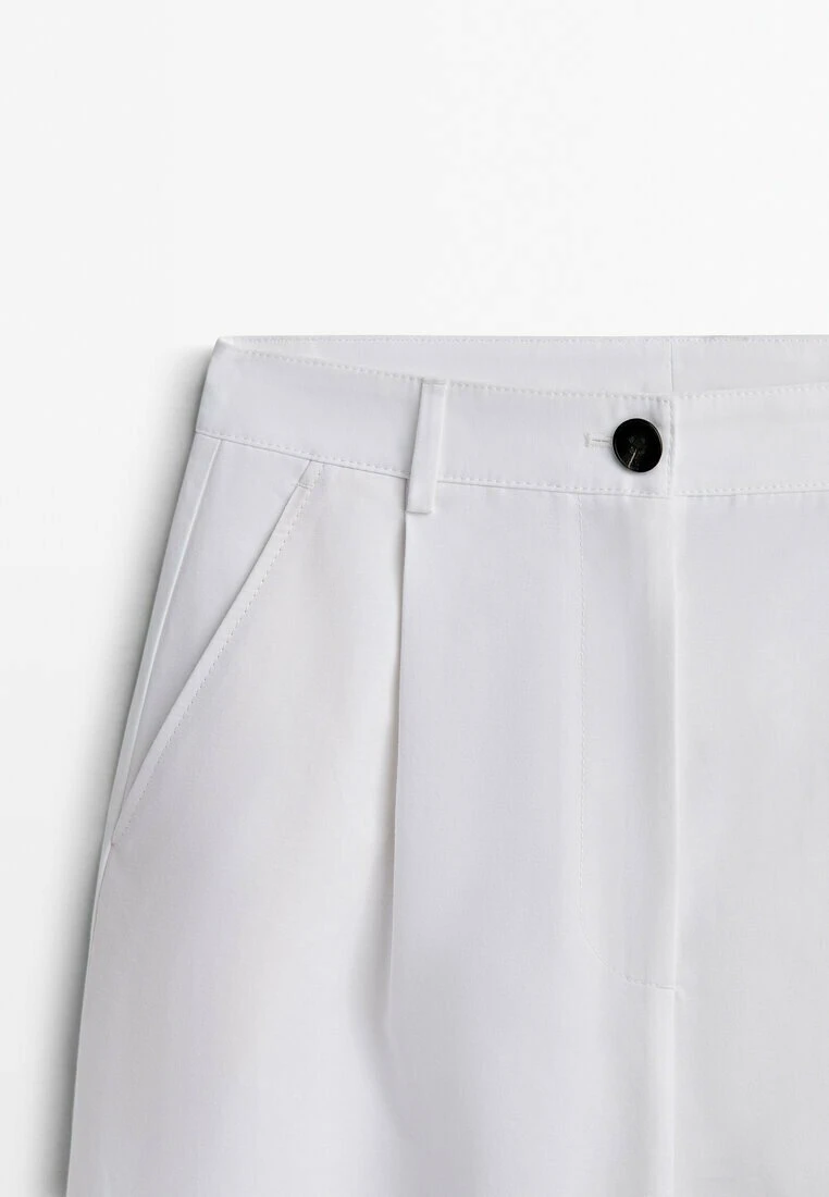 Massimo Dutti Trousers - White 8 Massimo Dutti Trousers - White - Image 6