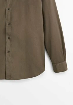 Massimo Dutti Slim Fit - Shirt - Mottled Brown 15 Massimo Dutti Slim Fit - Shirt - Mottled Brown -Massimo Dutti Shop e30e1ea894be45afbe0e2c52d3673168