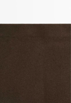 Massimo Dutti DOUBLE-FACED MIDI - Maxi Skirt - Mottled Dark Brown -Massimo Dutti Shop e314dce72d414f4f8b799b5ed84de5fd