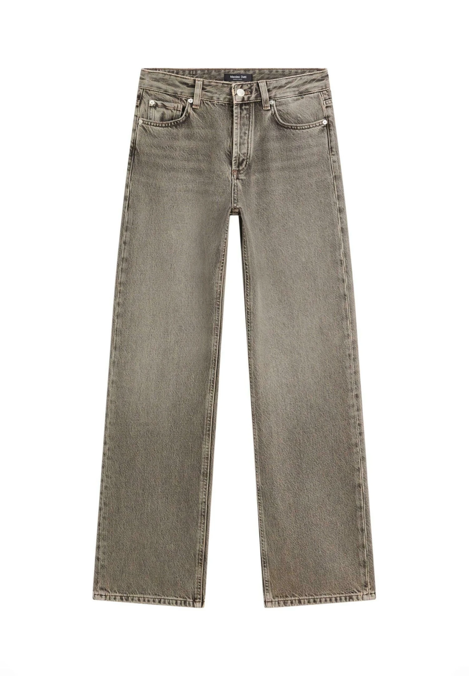 Massimo Dutti MID-RISE - Wide Leg - Dark Blue 13 Massimo Dutti MID-RISE - Wide Leg - Dark Blue - Image 11