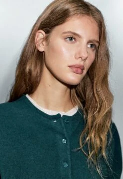 Massimo Dutti BUTTONED WITH CREW NECK - Cardigan - Dark Blue -Massimo Dutti Shop e33b106199ed4dde924c69884277186f