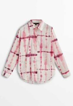 Massimo Dutti Tie-Dye - Button-Down Blouse - Pink 23 Massimo Dutti Tie-Dye - Button-Down Blouse - Pink -Massimo Dutti Shop e357a3c0d0784b4ca91ec1e227a38215