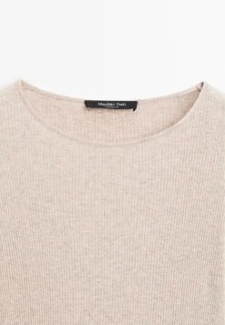 Massimo Dutti Long Sleeved Top - Beige -Massimo Dutti Shop e3e55531f14747708b46dd98a9251049
