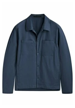 Massimo Dutti Studio With Snap Buttons - Summer Jacket - Metallic Blue -Massimo Dutti Shop e3ef59dd66f4411ca11fdce85ae6abd8