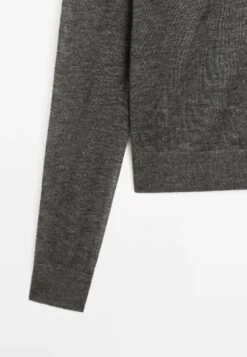 Massimo Dutti FINE SEMI-SHEER WITH CREW NECK - Jumper - Grey 20 Massimo Dutti FINE SEMI-SHEER WITH CREW NECK - Jumper - Grey -Massimo Dutti Shop e3f06becd4f84a3b814f057d4b2b5380