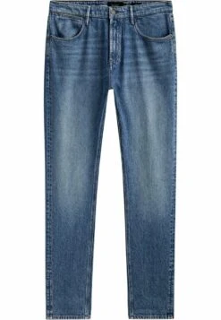 Massimo Dutti Stonewash- Straight Leg Jeans - Blue -Massimo Dutti Shop e40a4533e9eb44c685fa50e0f9372983