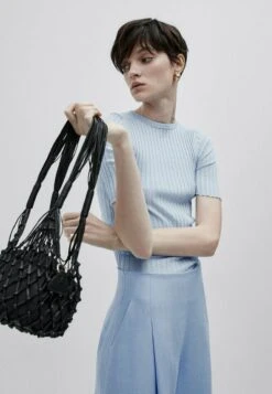 Massimo Dutti Studio - Handbag - Black -Massimo Dutti Shop e425dfdf3b0543f9abbc9d94adf4fad7