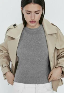 Massimo Dutti And Blend - Top - Grey -Massimo Dutti Shop e4c82aa295e04f6e9f4309020e1c31de