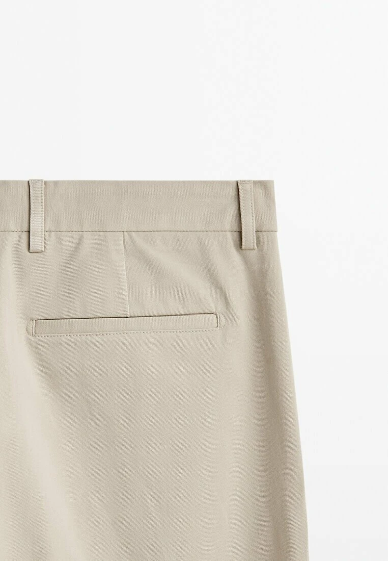 Massimo Dutti Studio-Darted Wide Fit- Chinos - Sand 11 Massimo Dutti Studio-Darted Wide Fit- Chinos - Sand - Image 9