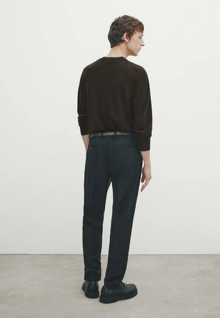 Massimo Dutti Crew Neck - Sweatshirt - Brown 5 Massimo Dutti Crew Neck - Sweatshirt - Brown - Image 3