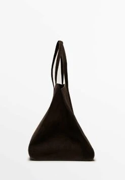 Massimo Dutti Handbag - Mottled Dark Brown -Massimo Dutti Shop e4ebe5ffd21b44958c3262ce9a6abbf4