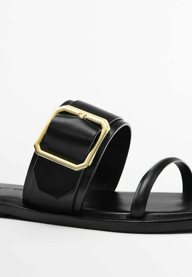 Massimo Dutti With Buckle - Mules - Black 9 Massimo Dutti With Buckle - Mules - Black - Image 7