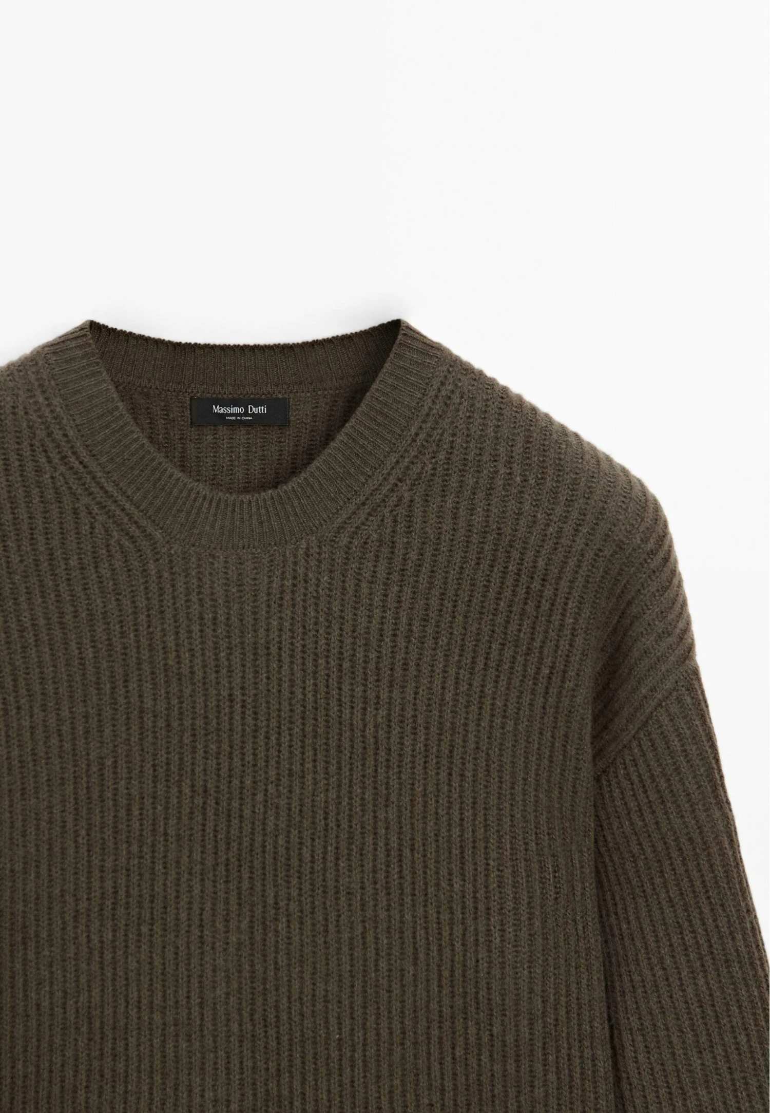 Massimo Dutti CREW NECK - Jumper - Brown 9 Massimo Dutti CREW NECK - Jumper - Brown - Image 7