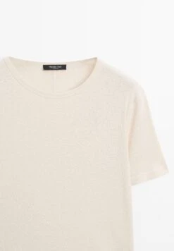Massimo Dutti FADED CREW NECK - Basic T-shirt - Stone 18 Massimo Dutti FADED CREW NECK - Basic T-shirt - Stone -Massimo Dutti Shop e5922cc49b1a4ae79a7ee418c4e2af28