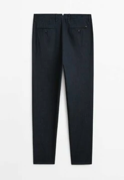 Massimo Dutti Rinse Wash Darted - Chinos - Dark Blue -Massimo Dutti Shop e5935594cc1f457e87a066982ed59577