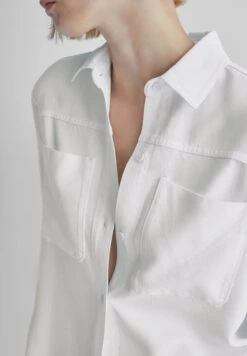 Massimo Dutti With Pockets - Button-Down Blouse -Massimo Dutti Shop e5a019dc78b64817aeca699f59eb097e