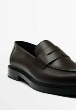 Massimo Dutti Penny - Slip-Ons - Brown -Massimo Dutti Shop e5a0a94202624e93850a987f73a0a2cc