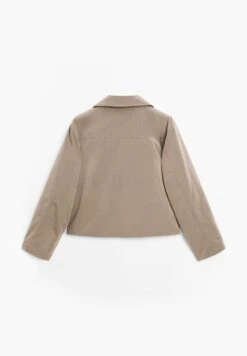 Massimo Dutti SHORT WATER-REPELLENT PUFFER - Light Jacket - Mottled Brown -Massimo Dutti Shop e626ce7b1d58431a854751907e08ea26