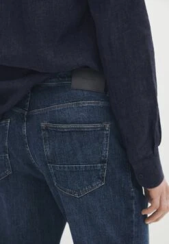 Massimo Dutti Stonewash - Jeans Tapered Fit - Blue -Massimo Dutti Shop e62bdcf6c0cc4c1eb86e7cc85509a334