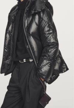 Massimo Dutti WATER-REPELLENT PUFFER - Down Jacket - Black -Massimo Dutti Shop e64fe6139a2140adb0ab92b8d44c4ae1