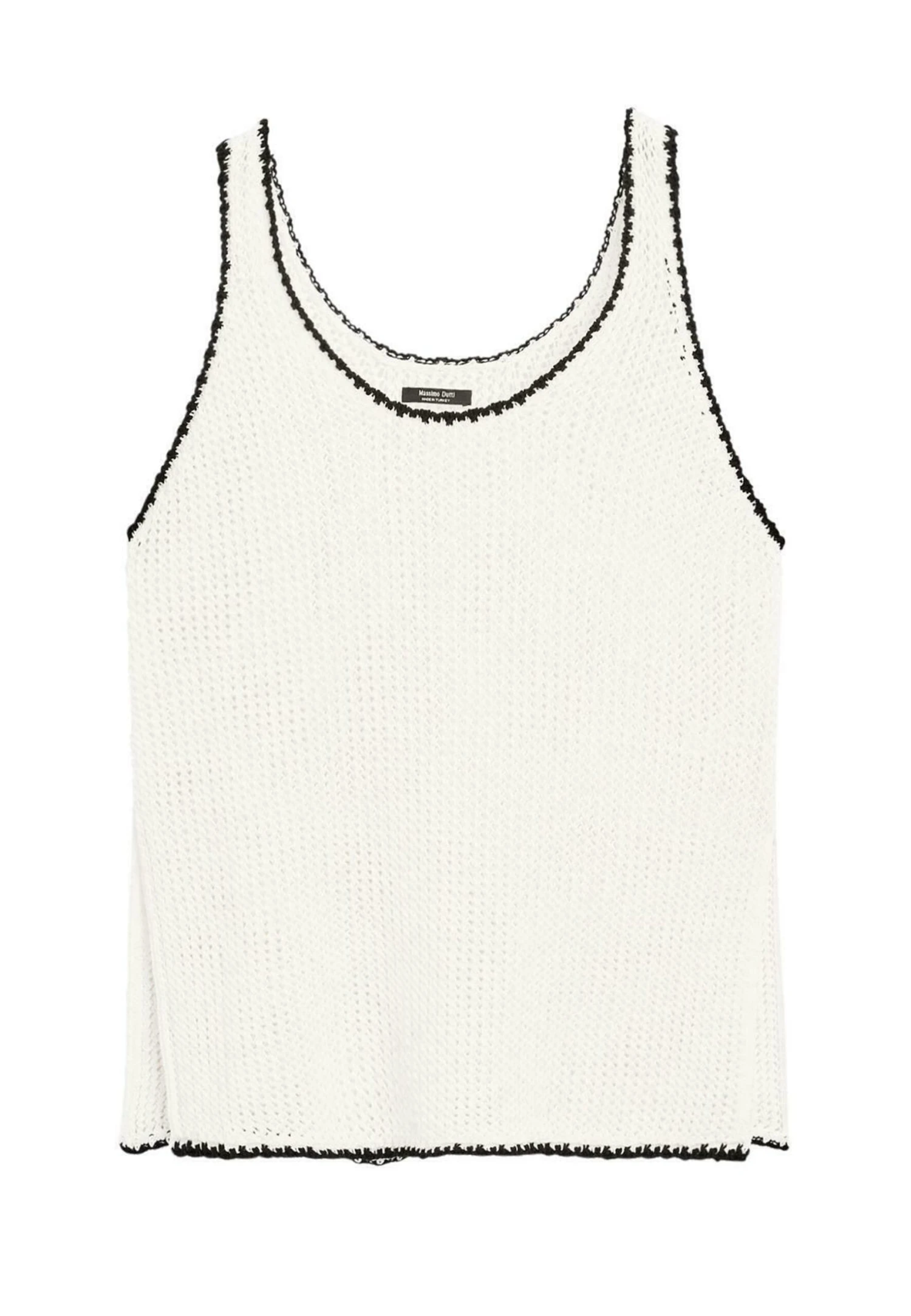 Massimo Dutti STRAPPY CROCHET - Top - WHITE 8 Massimo Dutti STRAPPY CROCHET - Top - WHITE - Image 6
