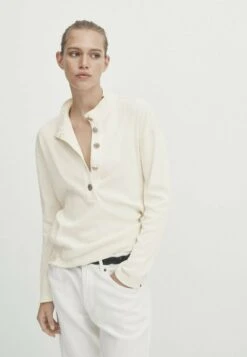 Massimo Dutti Sweatshirt - Beige