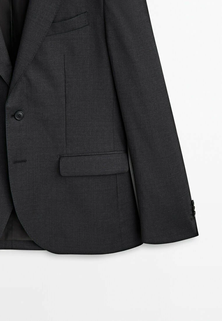 Massimo Dutti Blazer Jacket - Dark Grey 11 Massimo Dutti Blazer Jacket - Dark Grey - Image 9