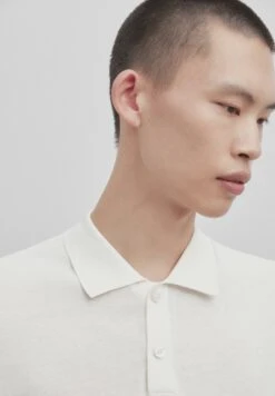 Massimo Dutti Studio - Blend - Polo Shirt - Beige -Massimo Dutti Shop e6f52ec15f85494f98b5213ebe216f60