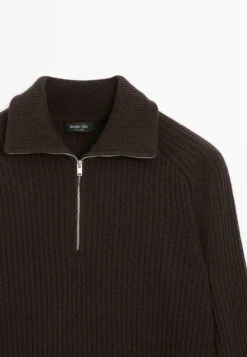 Massimo Dutti MOCK NECK SWEATER - Jumper - Bordeaux -Massimo Dutti Shop e6f708d84e5c40a99ac845ee61922d38