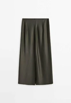 Massimo Dutti Camisole - Maxi Skirt - Dark Grey -Massimo Dutti Shop e72de07f18974e2d9acdc43042c3c456