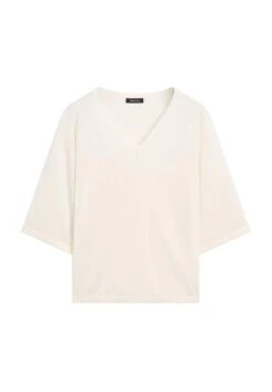 Massimo Dutti WIDE V-NECK - Jumper - White 17 Massimo Dutti WIDE V-NECK - Jumper - White -Massimo Dutti Shop e745c8ff2e5547cd907e10312ce47415 1