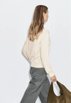 Massimo Dutti BUTTONED WITH MOCK TURTLENECK - Cardigan - Yellow -Massimo Dutti Shop e7b2b4cd8b1e4f038cfd221d90913e81