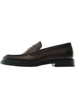 Massimo Dutti Penny - Slip-Ons - Brown