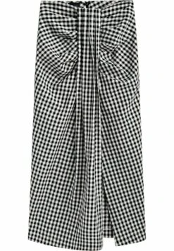 Massimo Dutti Studio-Gingham - Wrap Skirt - Black 16 Massimo Dutti Studio-Gingham - Wrap Skirt - Black -Massimo Dutti Shop e7f50ace6e24425fb7b5f792ca4a52db