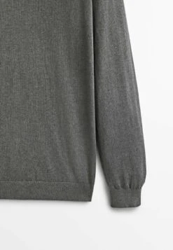 Massimo Dutti Jumper - Grey -Massimo Dutti Shop e80c2071f8cd438d94a988da5d2ef8bd