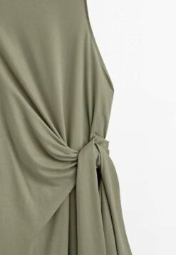 Massimo Dutti Midi With Knot Detail - Day Dress -Massimo Dutti Shop e817f8c2a5c34defb9b051f2c6ec9c0b