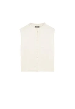 Massimo Dutti CROPPED MOCK TURTLENECK - Cardigan - Beige -Massimo Dutti Shop e8352db547314c299c059d1d05c1ff86