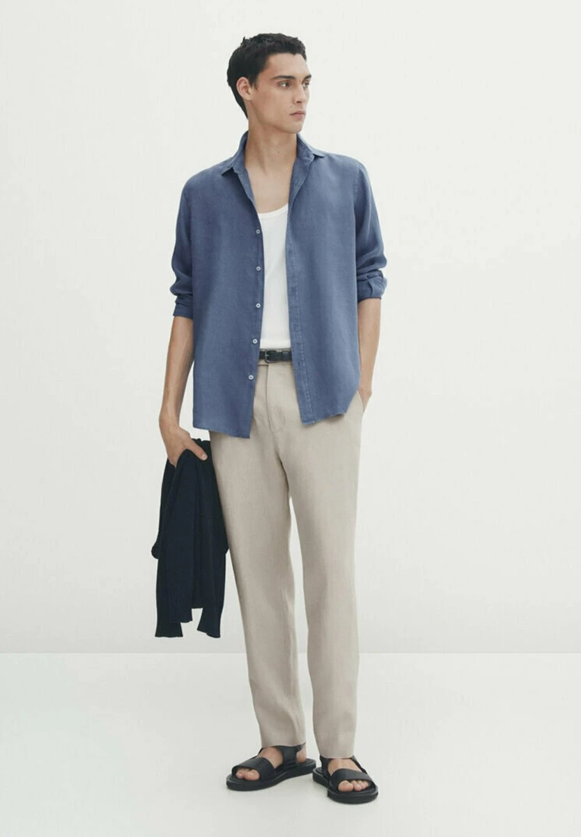 Massimo Dutti Shirt - Blue Grey 4 Massimo Dutti Shirt - Blue Grey - Image 2