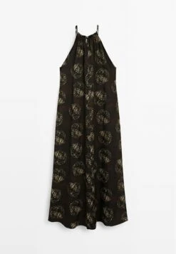 Massimo Dutti LONG PRINT - Maxi Dress - Mottled Dark Brown 18 Massimo Dutti LONG PRINT - Maxi Dress - Mottled Dark Brown -Massimo Dutti Shop e8bd1a76060748dc8acc118800a6968a