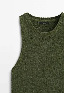 Massimo Dutti Textured Blend - Top - Green 11 Massimo Dutti Textured Blend - Top - Green -Massimo Dutti Shop e8fc3da024334cc5a6e3e61514c87127