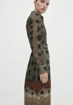 Massimo Dutti Printed With Knot - Shirt Dress - Brown 15 Massimo Dutti Printed With Knot - Shirt Dress - Brown -Massimo Dutti Shop e92846458d0349e2aaa270982fccb962