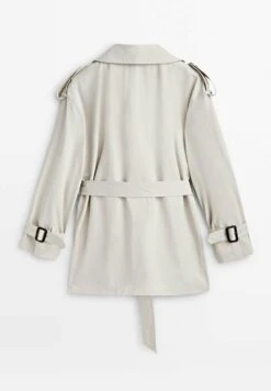 Massimo Dutti Belted - Trenchcoat - Beige -Massimo Dutti Shop e96959b166754c548477d1da1839d6a1