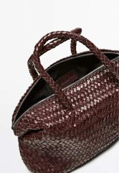 Massimo Dutti Handbag - Bordeaux -Massimo Dutti Shop e9a2ff4d3ffb4061a9ba5736e1102120