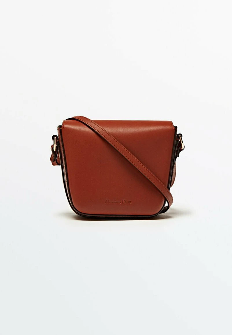 Massimo Dutti Mini With Inter Strap - Across Body Bag - Brown 4 Massimo Dutti Mini With Inter Strap - Across Body Bag - Brown - Image 2