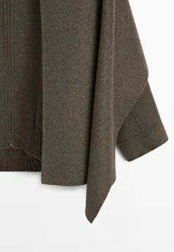 Massimo Dutti BLEND WITH SCARF - Bomber Jacket - Grey -Massimo Dutti Shop e9dfec56d9794f4a9e09fc9acb53764e