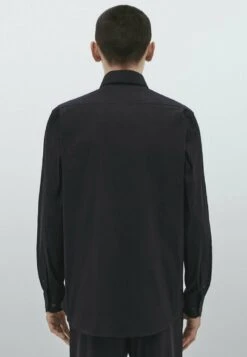 Massimo Dutti Studio Stretchy - Formal Shirt - Dark Blue -Massimo Dutti Shop e9f21473f9fd4dd6b9beb7803f220b15