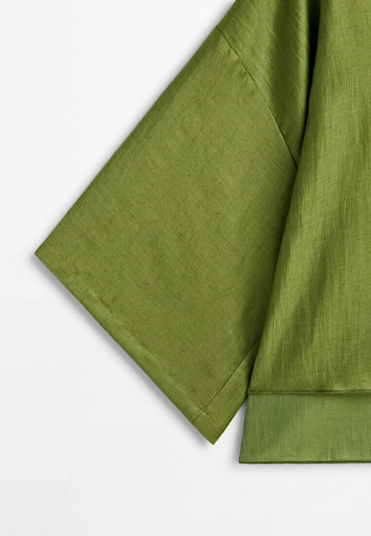 Massimo Dutti Blouse - Green 10 Massimo Dutti Blouse - Green - Image 8