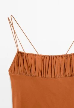 Massimo Dutti STRAPPY FLOWING WITH DRAPED DETAIL - Top - Orange 16 Massimo Dutti STRAPPY FLOWING WITH DRAPED DETAIL - Top - Orange -Massimo Dutti Shop ea818b7fc930448e9429903bd0b93e84