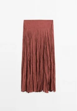 Massimo Dutti LONG PLEATED - Pleated Skirt - Dark Red 18 Massimo Dutti LONG PLEATED - Pleated Skirt - Dark Red -Massimo Dutti Shop ea98f676e1c1411c9802c76ec9a027a7