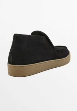 Massimo Dutti Classic Ankle Boots - Dark Blue -Massimo Dutti Shop ead7bb392b0d4a62b404a4bd1e49f549